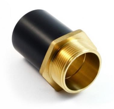 Переход ПЭ-латунь 25 х 3/4" НР ПЭ100 SDR11